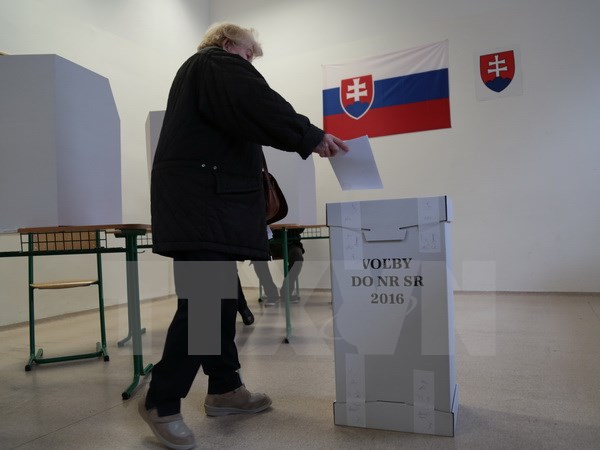 Công bố kết quả chính thức cuộc bầu cử Quốc hội Slovakia