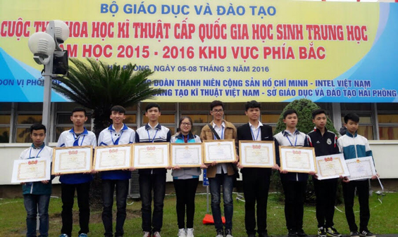 Thái Nguyên: 5 dự án khoa học của học sinh đạt giải cao