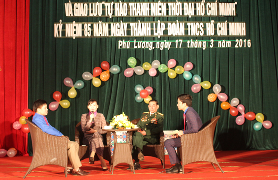 Phú Lương: Giao lưu “ Tự hào thanh niên thời đại Hồ Chí Minh”