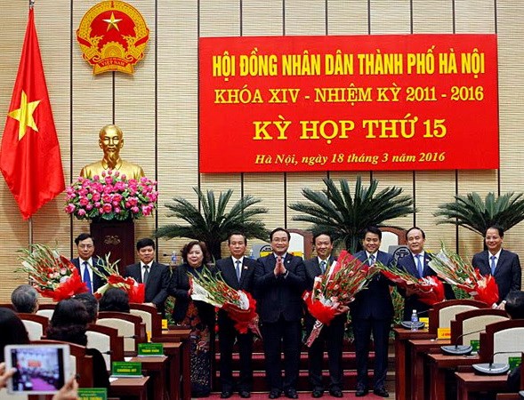 Bầu bổ sung chức danh lãnh đạo HĐND và UBND thành phố Hà Nội