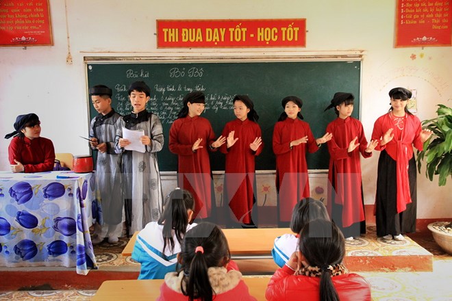 Lập hồ sơ đề nghị Hát xoan là Di sản văn hóa phi vật thể