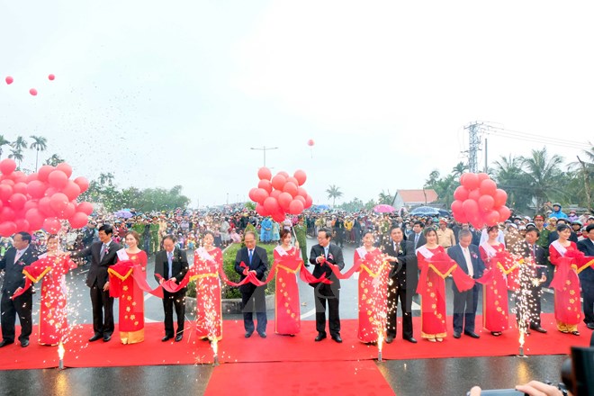 Khánh thành cầu Cửa Đại và tuyến đường ven biển Quảng Nam