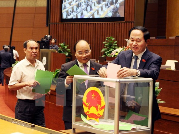 Quốc hội bỏ phiếu bầu các chức danh Phó Chủ tịch Quốc hội