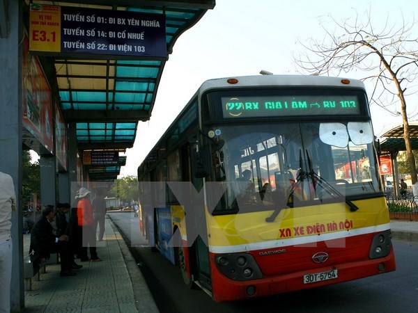 Sắp mở tuyến xe buýt chất lượng cao Ga Hà Nội-sân bay Nội Bài