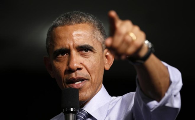 Ông Obama nói liên quân đang dồn nhóm IS 