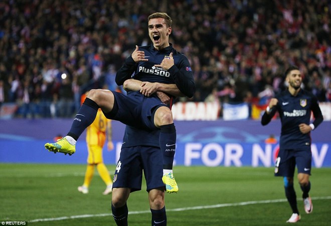 Atletico biến Barcelona thành cựu vương Champions League