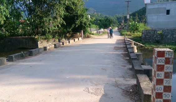 Góp phần phát triển kết cấu hạ tầng nông thôn