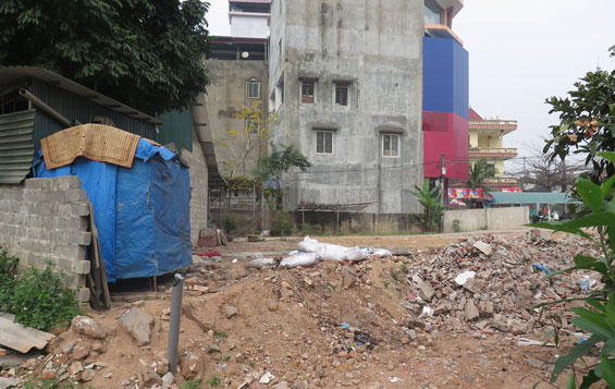 Hệ thống tiêu thải của T.P Thái Nguyên bị lấn chiếm