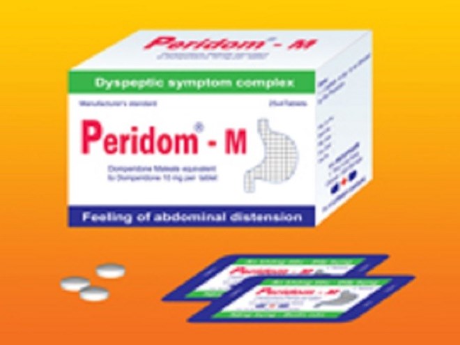 Hà Nội đình chỉ lưu hành thuốc viên nén bao phim Peridom-M