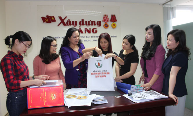 Gần 1.000 tác phẩm tham dự Giải Báo chí toàn quốc về xây dựng Đảng 