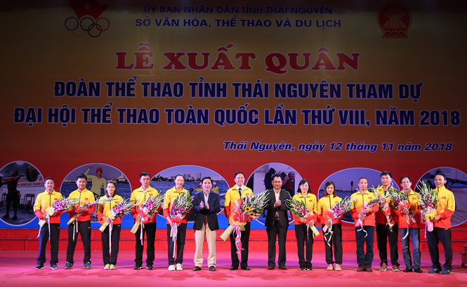 Xuất quân tham dự Đại hội Thể thao toàn quốc lần thứ VIII 