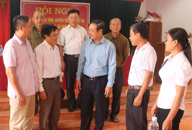 Đại biểu HĐND tỉnh tiếp xúc cử tri tại Đồng Hỷ 