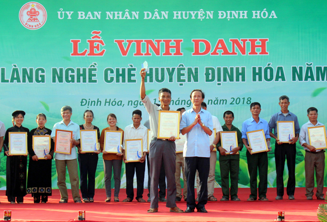 Vinh danh các làng nghề chè tiêu biểu 