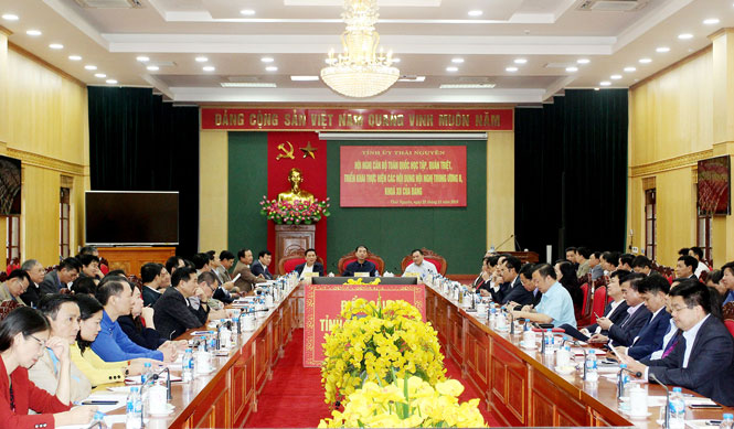 Hội nghị trực tuyến toàn quốc quán triệt Nghị quyết Trung ương 8 