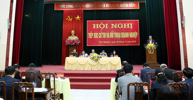 Hội nghị tiếp xúc cử tri và đối thoại với doanh nghiệp: Nhiều ý kiến đóng góp tâm huyết, trách nhiệm 