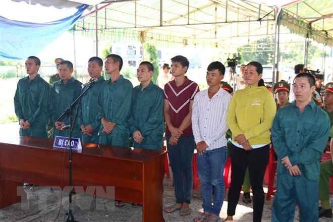 Bình Thuận: Xét xử vụ gây rối trật tự công cộng ở huyện Bắc Bình