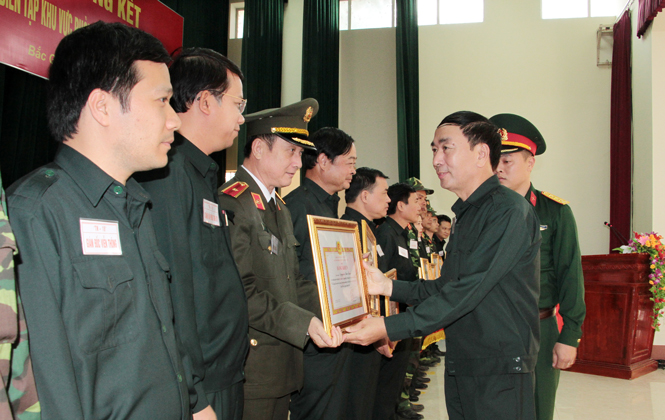 Thái Nguyên hoàn thành xuất sắc diễn tập khu vực phòng thủ năm 2018 
