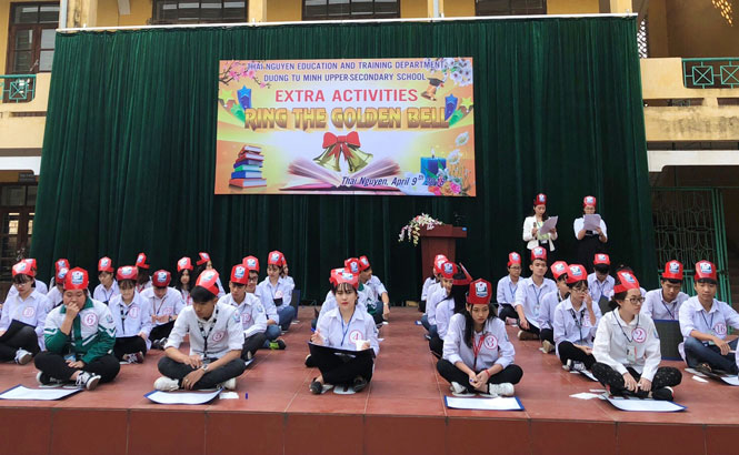 Khoa Quốc tế (Đại học Thái Nguyên): Tổ chức Hội thi tiếng Anh Rung chuông vàng 