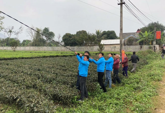 Tuổi trẻ Đại Từ góp sức xây dựng nông thôn mới 