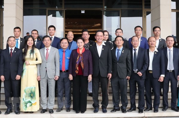 Chủ tịch Quốc hội Nguyễn Thị Kim Ngân gặp mặt đại diện doanh nhân trẻ