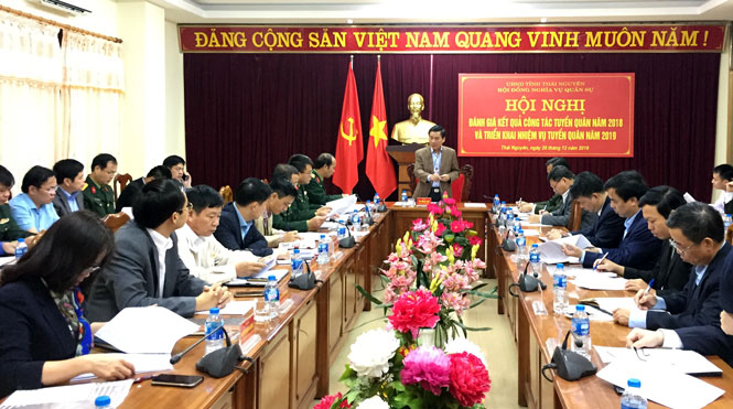 Nỗ lực hoàn thành 100% chỉ tiêu tuyển quân 