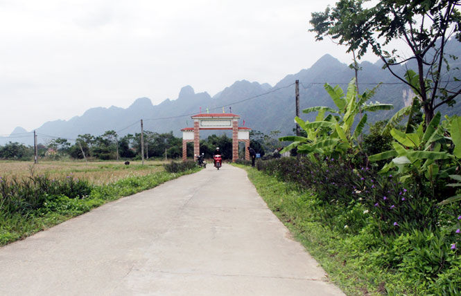 Phú Thượng xây dựng nông thôn mới kiểu mẫu 