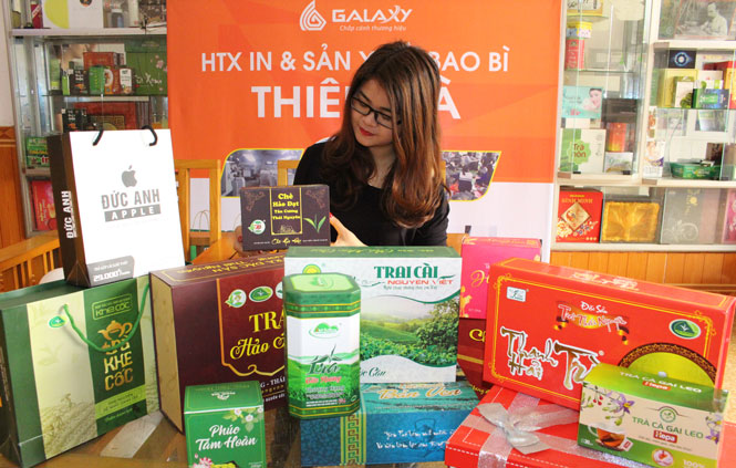 Góp phần tạo sức hút cho các sản phẩm địa phương 
