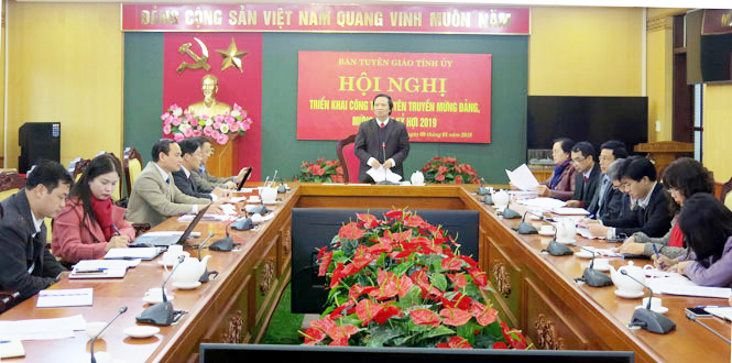 Đẩy mạnh công tác tuyên truyền trước, trong và sau Tết Nguyên đán 