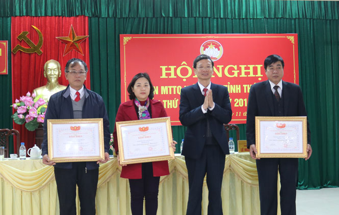 Tiếp tục củng cố và phát huy sức mạnh đại đoàn kết toàn dân tộc 