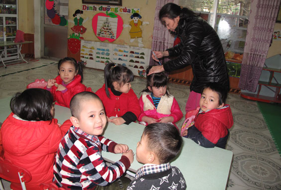Chủ động cho học sinh nghỉ học khi rét đậm, rét hại