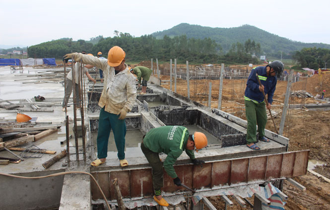 Đẩy nhanh tiến độ xây dựng Khu hành chính mới huyện Đồng Hỷ 