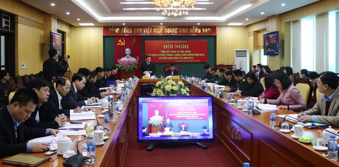 Tăng cường lãnh đạo, chỉ đạo đối với công tác phòng, chống tham nhũng 