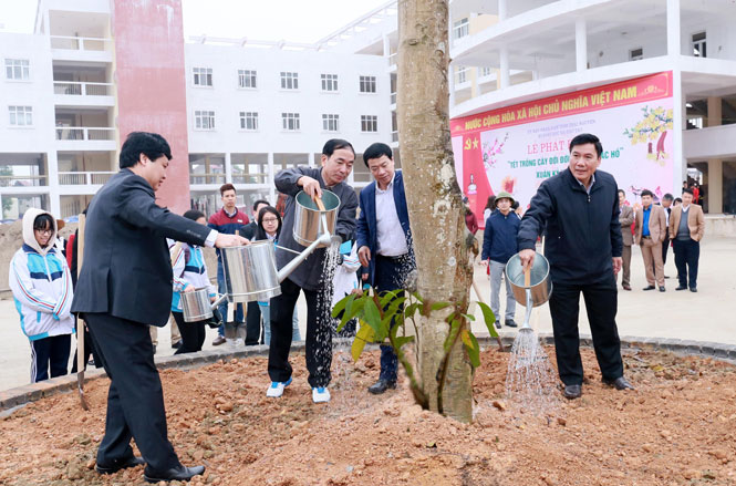 Phát động “Tết trồng cây, đời đời nhớ ơn Bác Hồ” Xuân Kỷ Hợi 2019 