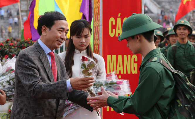Mùa Xuân lên đường làm nhiệm vụ bảo vệ Tổ quốc 
