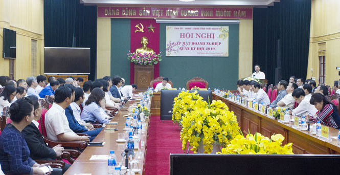 Gặp mặt các doanh nghiệp tiêu biểu nhân dịp đầu Xuân Kỷ Hợi 