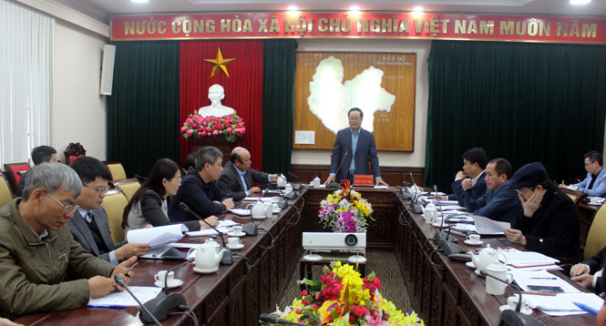 Thống nhất nội dung dự thảo Nghị quyết về cải thiện môi trường kinh doanh 