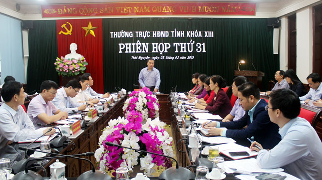 Thống nhất chương trình kỳ họp bất thường của HĐND Tỉnh