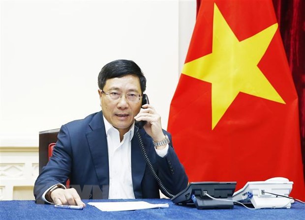 Bộ trưởng Bộ Ngoại giao điện đàm về công dân Đoàn Thị Hương