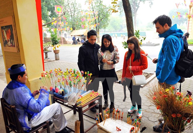 “Tết Việt” tái hiện không gian Tết xưa của vùng đồng bằng Bắc Bộ