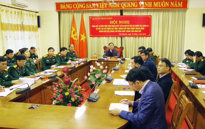 Xây dựng khu vực phòng thủ tỉnh, thành phố ngày càng vững chắc 