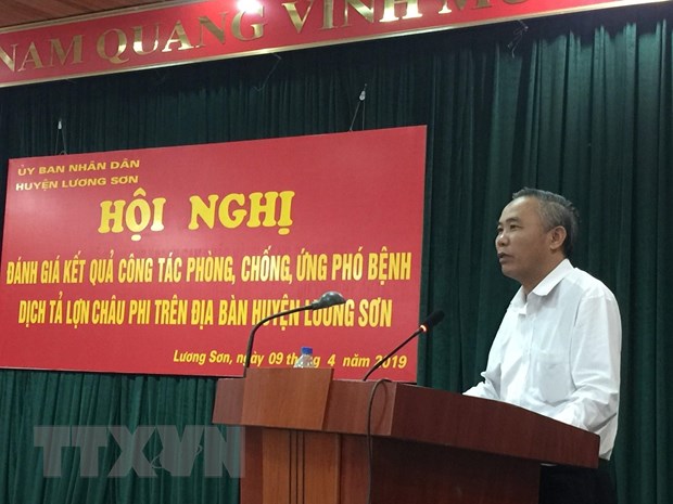 Hòa Bình thành tỉnh đầu tiên công bố hết dịch tả lợn châu Phi