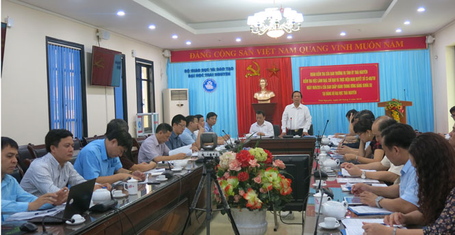 Nêu cao tính Đảng trong việc chỉ đạo, triển khai các nhiệm vụ 