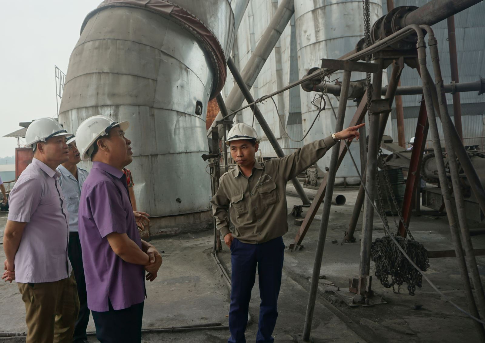 Kiểm tra công tác an toàn vệ sinh lao động 
