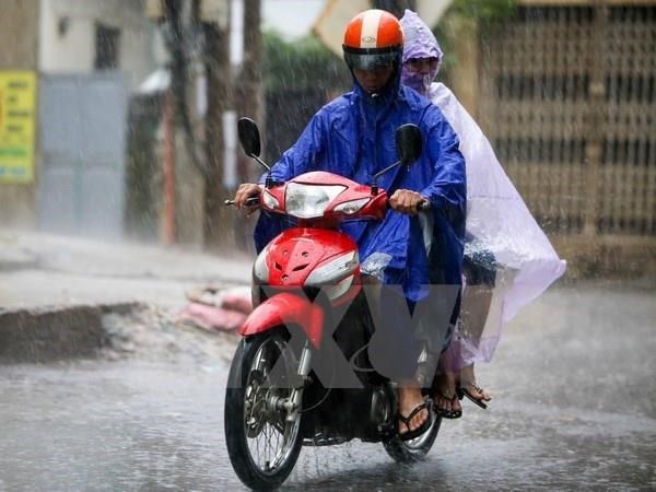 Các tỉnh Bắc Bộ và Bắc Trung Bộ có nơi mưa to đến rất to