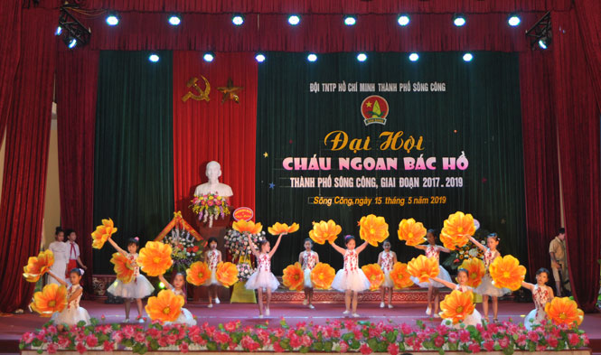 T.P Sông Công: Đại hội Cháu ngoan Bác Hồ 