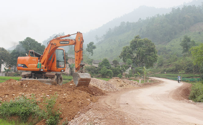 Góp phần thay đổi diện mạo nông thôn 