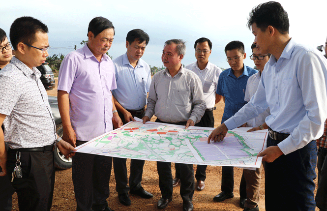 Cơ bản hoàn thành xây dựng hạ tầng Dự án Khu công nghiệp Sông Công II 