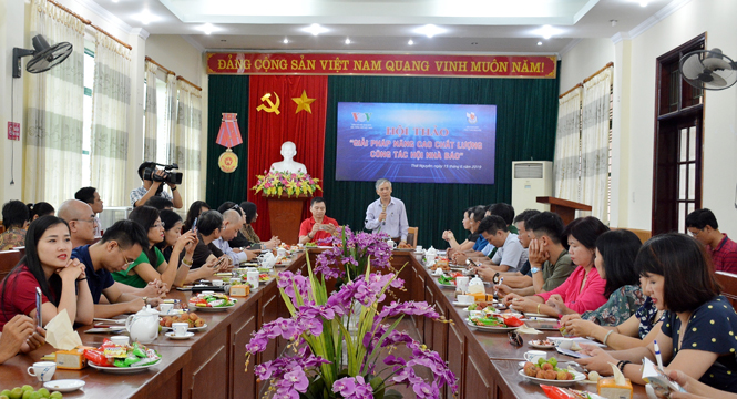 Bàn các giải pháp nâng cao chất lượng công tác Hội Nhà báo 