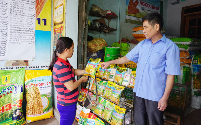 Cung ứng vật tư bảo đảm chất lượng trong vụ mùa 