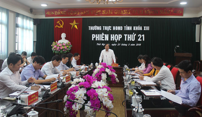 Phiên họp thứ 21 HĐND tỉnh: Cho ý kiến vào dự thảo kế hoạch giám sát về lĩnh vực khoáng sản 